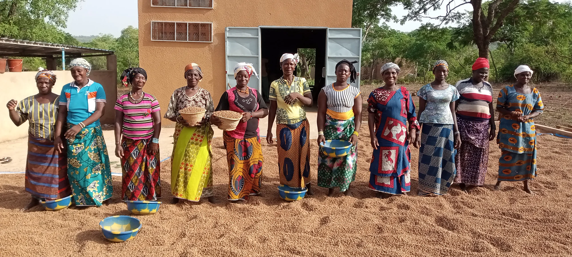 We source our certified organic tiger nuts from a female farming collective in Burkina Faso